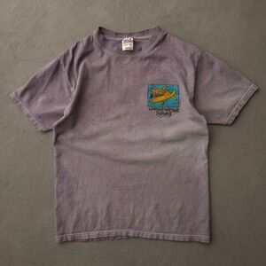 Anvil Underwater Safaris T-shirt Men M Purple Cooper Island BVI 90s